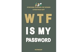 Stockıng Stuffers For Women: Alphabetical Password Notebook For Internet Login, Website, Username –Useful and Fun Gag Gifts