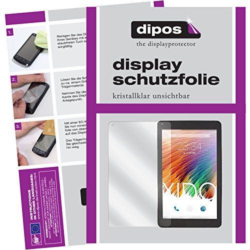 dipos XIDO Tablet X111 Schutzfolie (2 Stück) – kristallklare Premium Folie Crystalclear - 2