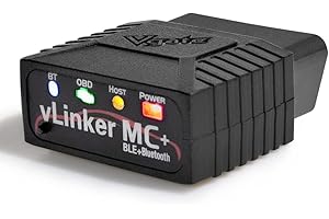 ‎TONWON Vgate vLinker MC OBDII Bluetooth OBD2 Diagnosescanner für IOS, Android und Windows (Bluetooth 4.0)