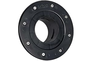 TEICHPOINT Foliendurchführung aus ABS Kunststoff zum Teichbau oder Tankdurchführung für Teichfilter und Gartenteich (75 mm)