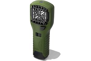 Thermacell Handgerät MR-300 tragbares Mückenschutzgerät, ohne Wirkstoffplättchen und Gas, Farbe:olivgrün