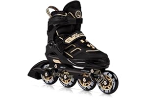 NILS EXTREME Nils Patines en línea Extreme para Adultos y niños con Rodamientos ABEC9 – Patines de Ruedas para Hombre y Mujer con tamaño Ajustable 35 – 38