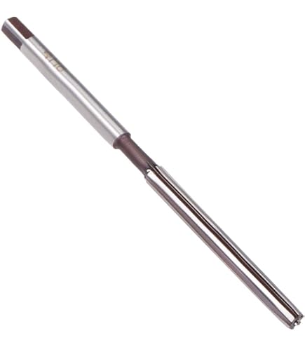 5/8" HSS Cobalt M35 Chucking Reamer - 6 Flute Straight Shank For Metal Lathe & Drill Press (H7 Metric)