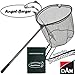 Produktbild DAM Effzett Foldable Big Fish Net Raubfischkescher gummiert mit Angel Berger Passhülle