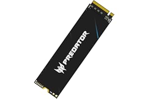‎ACER acer Predator GM9000 Gen5 Gaming SSD 1TB - bis zu 14000 MB/s Lesen - M.2 2280 NVMe PCIe 5.0 mit DRAM Cache, Internes Solid State Laufwerk für Laptop & Desktop PC - PS5 Kompatibel