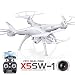 Produktbild LeaningTech x Syma X5SW 6 Axis 4CH 2.4GHz Kopflos RC 2MP Kamera Drohne WiFi SD Karte Headlight