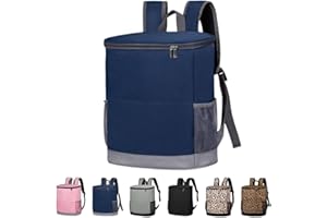 CEWIFO Zaino Cooler isolato 30 lattine a prova di perdite Borsa termica di grande capacità Borsa morbida Cooler Bag Lunch Camping Travel Picnic Hiking Beach