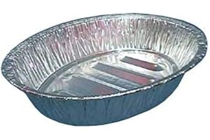 PINKWEBSHOP Disposable Foil Turkey/Meat Roasting Tray 17" X 12" - Set of 2