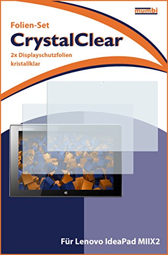 2 x mumbi Schutzfolie Lenovo IdeaPad MIIX2 (8 Zoll) Folie Displayschutzfolie - 3