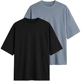 Anthony Jackson 2&rsquo;li Kutu Premium Erkek Oversize Tiş&ouml;rt Alessandro