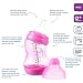 Difrax S-Baby Bottle (200 ml, Pink, Wide)