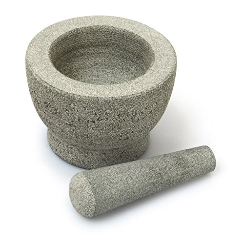 XXL Mörser mit Stößel aus Granit ca. 3,5 kg kg schwer Pesto