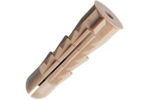 SCELL-IT, Cheville polypropylène Ø6x25, Sachet de 100, MUTP06, robustes et polyvalentes pour vos fixations