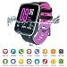 Produktbild Konnison-09 Smart Watch IP68 Schwimmen Wasserdichte Bluetooth 4.0 SmartWatch mit austauschbaren Gurten tragbares Gerät Herzfrequenzmesser für iOS Android,Purple
