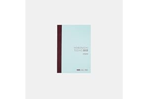 ‎ほぼ日 Hobonichi Techo 2025 Japanisches Original Avec Buch [A6 size/Tages- und Monatsplaner /6-Monate/1. Juli – 31. Dezember/Mo-start/Planer]