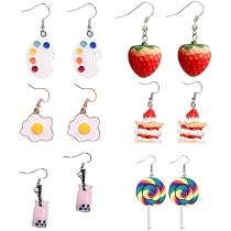 Boucles D'oreilles Sorcière Halloween Acrylique - Chat Noir, Citrouille, Balai, Pendantes, Cadeau Femme Effrayant
