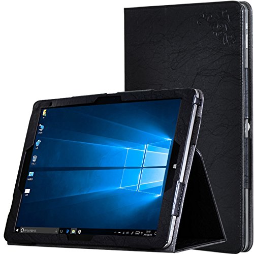 Chuwi Hi13 Tablet PC hülle, IVSO hochwertiges PU Leder Etui hülle Tasche Case - mit Standfunktion, super 360° Anti-Wrestling, ist für Chuwi Hi13 Tablet-PC perfekt geeignet (Schwarz)