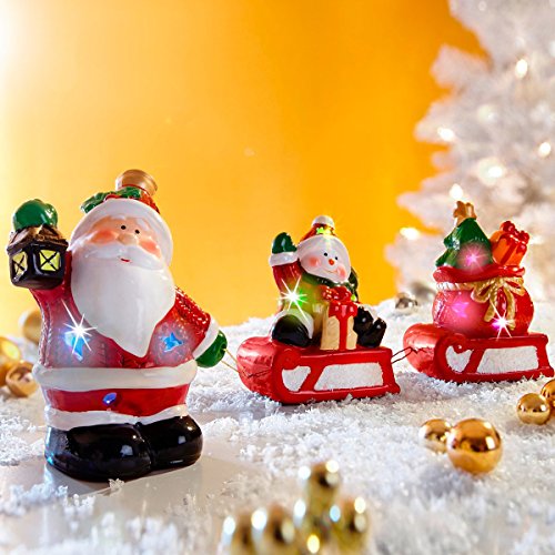 Preisvergleich Produktbild LED-Adventsschlitten,3er-Set