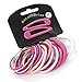 Hair Accesories Set Girls Hair Elastics 20Pc Bendies Bobbles Clips Slides Ponios Pink Tones