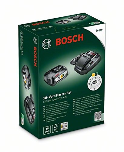 Bosch DIY 18 V Starterset, 2,5 Ah Akku, Ladegerät, Karton, 2 Stück, 1600A00K1P - 3