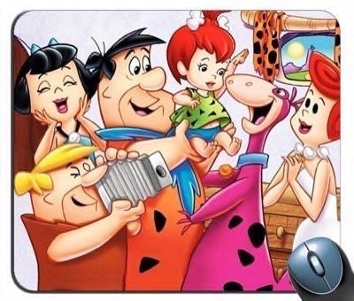Preisvergleich Produktbild The Flintstones With Rubbles Mouse Pad