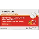 Pranar&ocirc;m Aromalgic Aromaflex Forte Bio Capsules 30 Units | Supplement with Boswellia, Turmeric &amp; Clove Extracts plus Essentia
