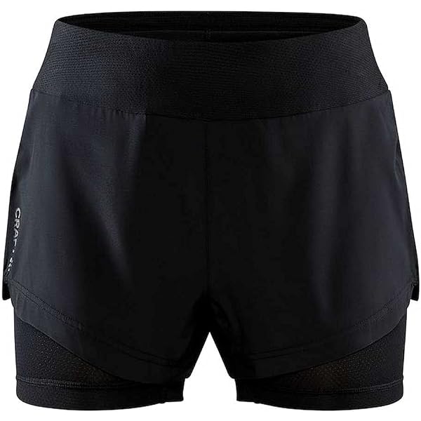 Craft Squad Shorts – Solide Farbe, Mit Kordelzug, Größe W-M, Bequeme Sporthosen Für Freizeit & Sport
