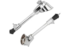 CHICIRIS Gamba del Tamburo, 2 Pezzi Piedini Tamburo Antiscivolo Accessorio per Percussioni della Grancassa Strumenti