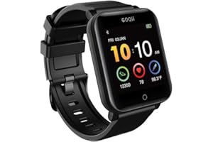 Goqii Smart Vital Fitness Spo2, Body Temperature And Blood Pressure Smartwatch Regular With 3 Months Personal Coaching, Black (Designed In California)3.8 out of 5 stars 11,732AED 24.79