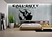 Price comparison product image GWA01 CALL OF DUTY style cod wall art Vinyl sticker Boys bedroom Gaming ps3 xbox 360 (1150mm x 1000mm) black GVWASC1