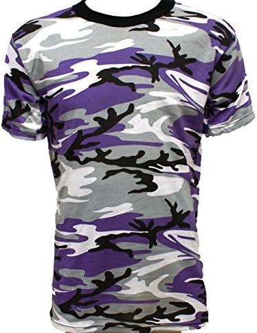 Genuine US Military Purple Camouflage T-shirt (M)