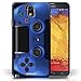 Produktbild Stuff4 Hülle / Case für Samsung Galaxy Note 3 / Blau Muster / Playstation PS4 Kollektion