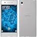 Produktbild PhoneNatic Case für Sony Xperia XA1 Hülle Silikon weiß matt + 2 Schutzfolien