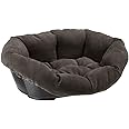 Ferplast Cuccia Cane e Gatto con Cuscino SOFA' PRESTIGE 6 in Velluto, Lavabile, Lettino per Cani Gatti da Interno Imbottito, 