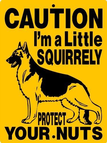 GERMAN SHEPHERD DOG SIGN 9"x12" ALUMINUM "ANIMALZRULE ORIGINAL DESIGN - "NO ONE ELSE IS AUTH0RIZED TO SELL THIS SIGN" (Any one else selling this sign is selling a CHEAP COPY) THIS SIGN COMES WITH (2) HOLES FOR EASY MOUNTING.