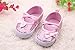 Fairy Season Toddler Infant Prewalker Sequin Bowknot Sneaker PU Lace Antiskid Baby Shoes