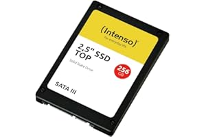 ‎INTENSO Intenso Interne 2,5" SSD SATA III Top, 256 GB, 550 MB/Sekunden, Schwarz
