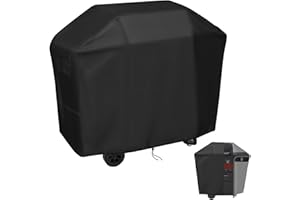 Feestars Barbecue Cover for Char-Broil 3-4 Burner Gas Barbecue Grill, Waterproof Cover for Protecting Ourdoor Grill//BBQ/Garden Barbecue