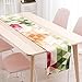 Produktbild Kelly' Harvest House Tischläufer Wrinkle-Free für Hochzeit Tisch Bauernhaus Tischläufer Klavier Abdeckung Tuch Vintage geometrische Satin, mehrere Muster (Farbe : E, größe : 30x200CM)