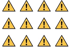 HAVATI W001 – DIN EN ISO 7010 / ASR A1.3 – Lot de 12 autocollants Ø 2,5 cm