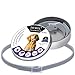 Produktbild Zecken Halsband für Hunde und Katze, 63cm Floh Zecken Kragen Floh-und Zecken Prävention Halsbänder, 1pcs Verstellbar Wasserdicht Hund Flohhalsband 8 Monate Schutz (Grey, OneSize)