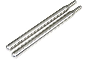 Calcifer 2 Teleskopstangen aus Metall für Bauchtanz Isis Flügel