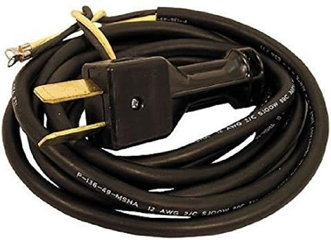 DPI DC Charger Cord with Crowfoot Plug | Electric 36 and 48 Volt EZGO Club Car Golf Carts by Diversified Power International;