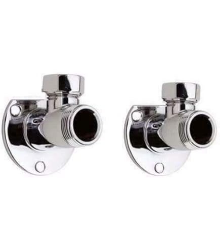 22mm X 3/4 Compression Wallplate Elbow 1/2 Compression Wall Plate Elbow
