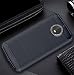 Produktbild Moto G6 Plus Armor Case, Soft Carbon Fiber Scratch Drawbench Texture Bumper Frame Ultra Hybrid Thin Cover, TAITOU Cool Ultralight Slim Anti-Drop Protect Phone Case For Motorola G6 Plus Blue