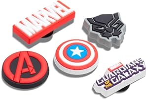 Crocs Avengers Emoji Confezione Da 5, Charms Scarpe Unisex Adulto, Cher Clueless -