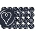 Produktbild lijelove Buttons, 04-01ET, ahoi! Adventskalender, dunkelblau, 25mm