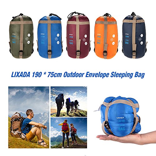 Lixada Ultraleicht Schlafsack für Camping Reisen Wandern Multifunktion - 8