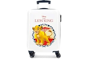 Disney The Lion King Kabinenkoffer Blau 37x55x20 cms Hartschalen ABS Kombinationsschloss 34L 2,6Kgs 4 Doppelräder Handgepäck
