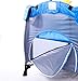 Portable Baby Child Travel Cot Bed Bassinet Play Pen Playpen (blue)